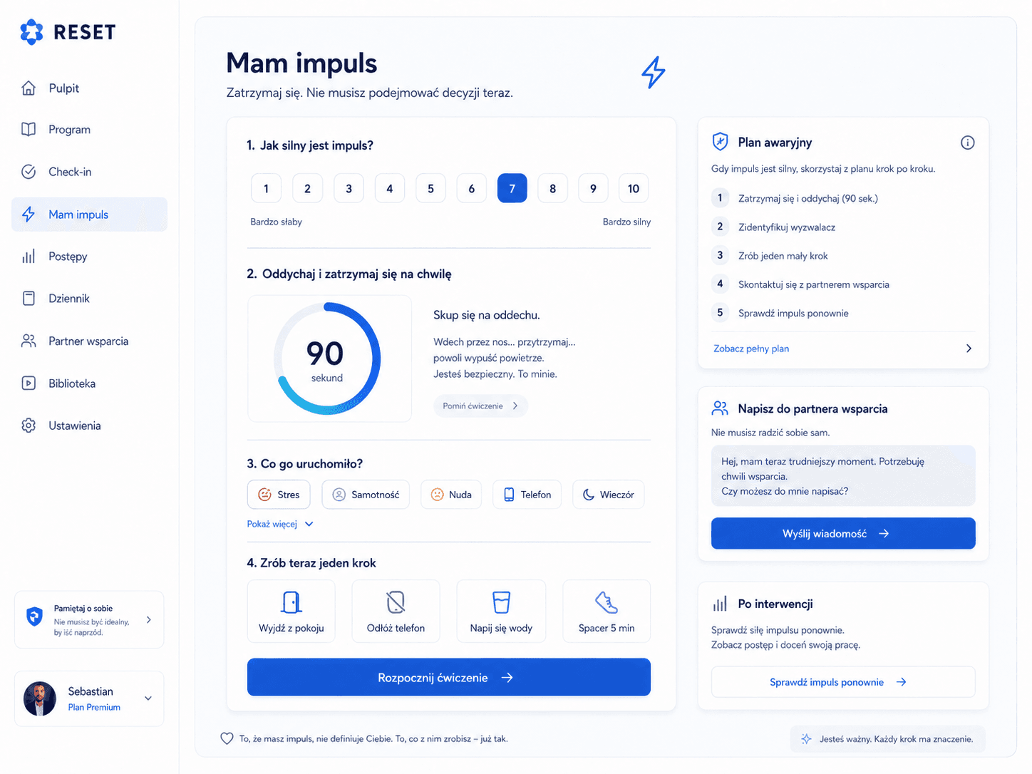 Procedura Mam impuls